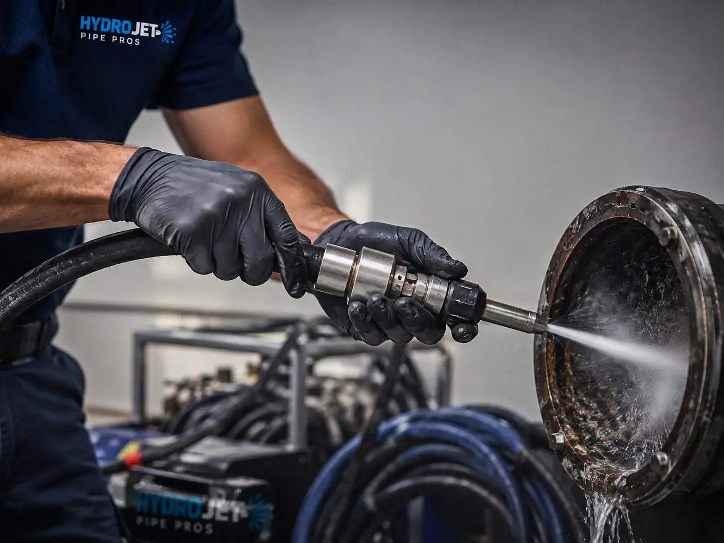 Hydro Jet Pipe Descaling in Thida, AR